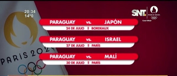 El calendario de la Albirroja Sub 23 - SNT