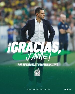 Jaime Lozano es despedido de la Selección Mexicana