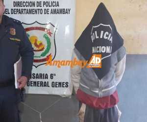 Joven consumidor de drogas es detenido por maltratar a su madre