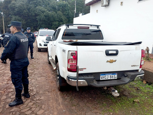 Recuperan camioneta robada utilizada por delincuentes para asalto a transportadora - La Clave
