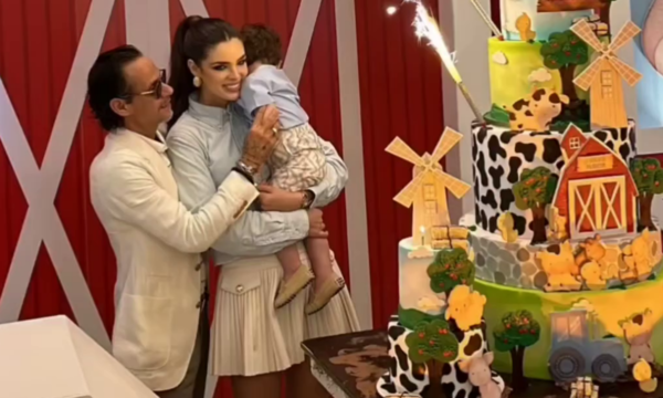 Esposa de famoso reguetonero hizo la torta para el hijo de Nadia Ferreira
