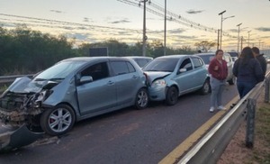 Múltiple accidente en autopista Ñu Guasu - Megacadena - Diario Digital