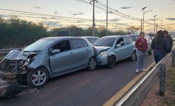 Múltiple accidente en autopista Ñu Guasu - Megacadena - Diario Digital