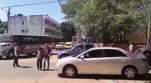 No se respeta franja peatonal » San Lorenzo PY