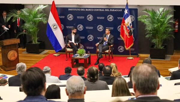 Peña y Boric promueven integración y negocios entre Paraguay y Chile - ADN Digital