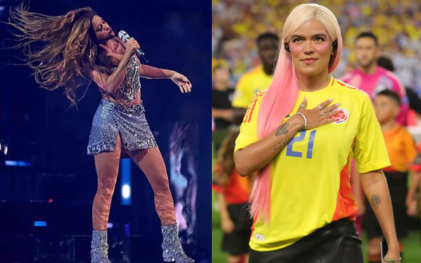 Acusan a Shakira de usar playback y ningunear a Karol G en la Copa América
