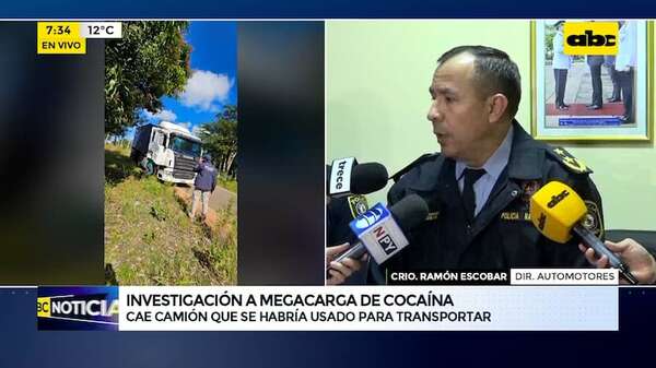 Video: Investigación a megacarga de cocaína - ABC Noticias - ABC Color