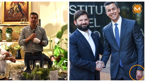 Santi Peña sufrió un accidente en casa y apareció con la mano vendada