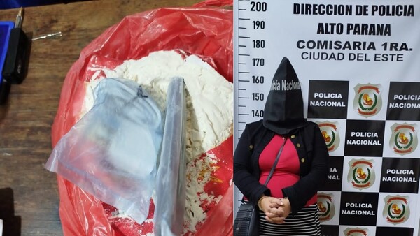 Mujer quiso ingresar celular entre harina a cárcel de Ciudad del Este - ADN Digital
