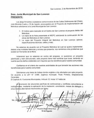 Metrobus: Piden no se repita lo de Fdo. de la Mora » San Lorenzo PY