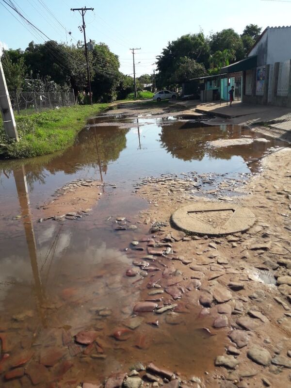 Como siempre la olvidada y abandonada ciudad de San Lorenzo » San Lorenzo PY