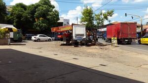 ¿Que se puede instalar o construir en este triangulo? » San Lorenzo PY