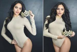 ¡Im pre sio nan te!: Así se dejó ver nuestra Miss que representará al país en un evento purete