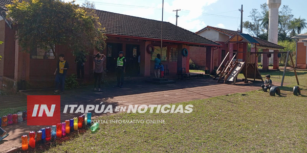 LADRONES SE LLEVARON LA MERIENDA DE LOS NIÑOS EN ESCUELA DE ENCARNACIÓN - Itapúa Noticias
