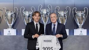 Luka Modric amplia contrato por una temporada con el Real Madrid