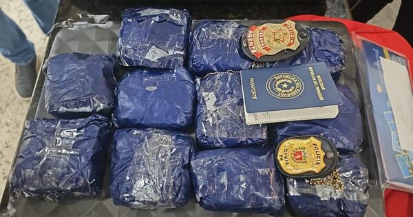 Diario HOY | Detienen en Foz a paraguayo con 2,7 kilos de cocaína: tenía como destino Francia