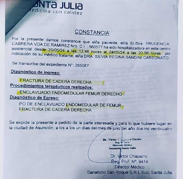 Jueza explica que se ausentó por urgencias de salud familiar