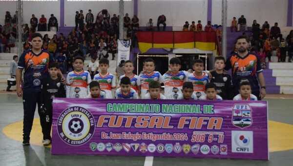 Inició el Campeonato Nacional de Futsal FIFA en Sub 9 y Sub 11 - Radio Imperio 106.7 FM
