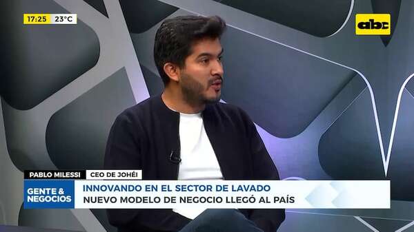 Innovando en el sector de lavado: nuevo modelo de negocio llegó al país - Gente & Negocios - ABC Color