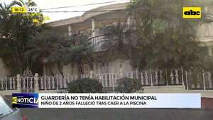 Video: guardería en la que murió un niño no está habilitada, confirmó el MEC - ABC Noticias - ABC Color