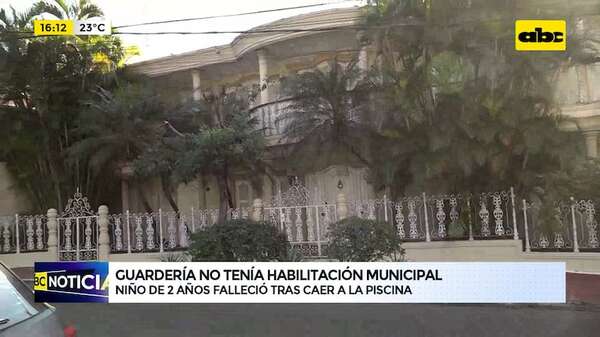Video: guardería en la que murió un niño no está habilitada, confirmó el MEC - ABC Noticias - ABC Color