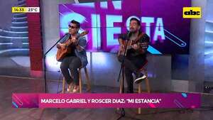 Video: Marcelo Gabriel y Roscer Diaz presentan “Mi Estancia”  - Ensiestados - ABC Color