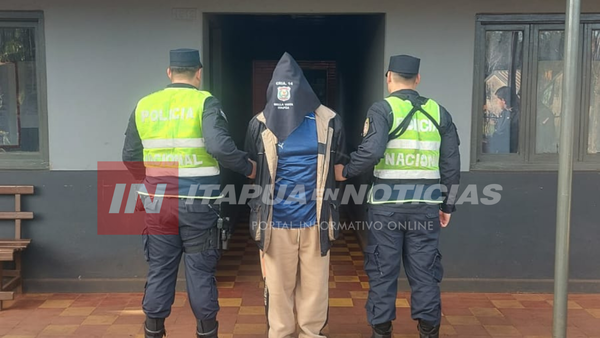 DETUVIERON A SUJETO CON ROSARIO DE ANTECEDENTES EN BELLA VISTA - Itapúa Noticias