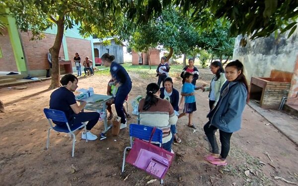 Realizan jornada integral de atención a familias indígenas en Alto Paraná