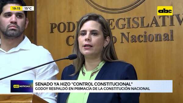 Expulsión de Kattya González: alegan que el Senado ya hizo un “control de constitucionalidad” - ABC Noticias - ABC Color