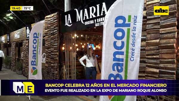 Video: Bancop celebra 12 años en el mercado financiero - Mundo empresarial - ABC Color