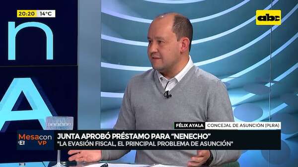 ¿Por qué aprobaron un nuevo préstamo a Nenecho?: esto responde un concejal de Asunción - Mesa de Periodistas - ABC Color