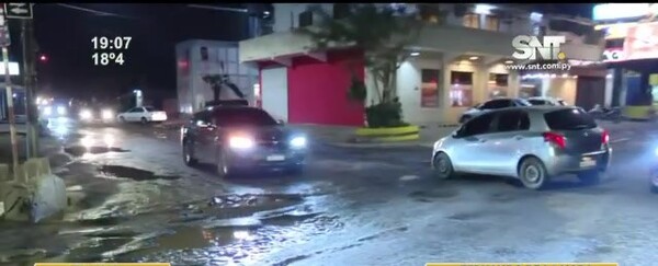 Avenidas de Fernando de la Mora en mal estado - SNT