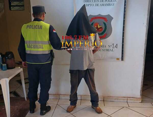 Policía detiene a mecánico buscado por invasión de inmueble - Radio Imperio 106.7 FM