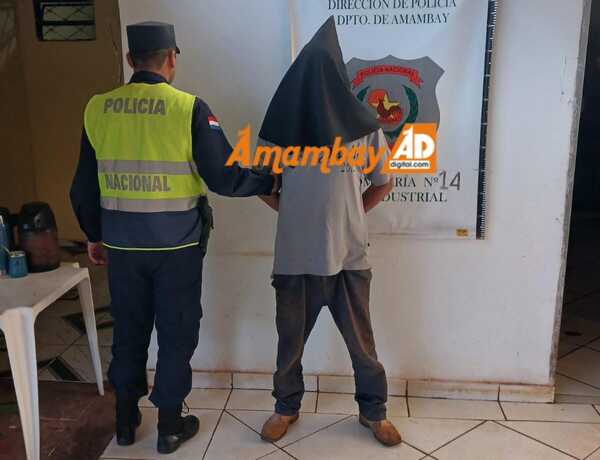 Policía detiene a mecánico buscado por invasión de inmueble