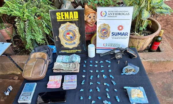 Detienen a proveedor de drogas que intimidaba con arma a vecinos en J. Augusto Saldívar