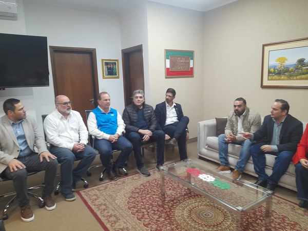 Ministro de Deportes visita al Gobernador para poner en marcha organización del WRC Rally del Paraguay 2025