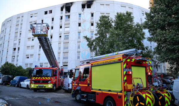 Francia: Siete personas fallecieron en un incendio posiblemente provocado