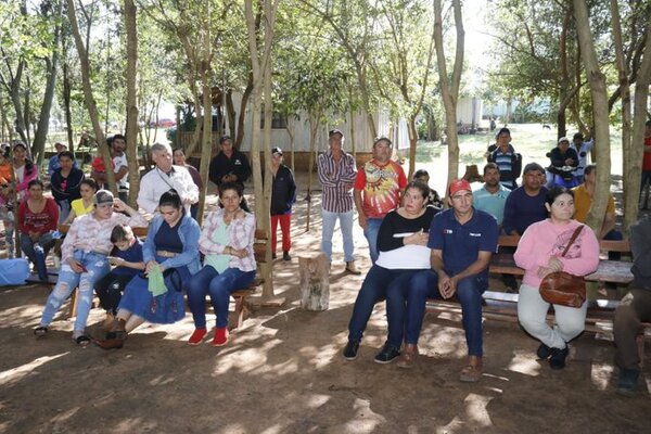 Inician trabajo de campo para entregar títulos a ocupantes de Marina Cue en Canindeyú