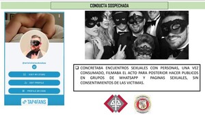 Detuvieron a un hombre que filmaba y divulgaba encuentros íntimos