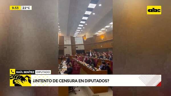 Video: Diputado Raúl Benítez dice que recibe amenazas de expulsión - ABC Noticias - ABC Color