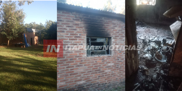 CUATRO SUJETOS HABRÍAN DISPARADO E INCENDIADO UNA VIVIENDA EN ALTO VERÁ - Itapúa Noticias