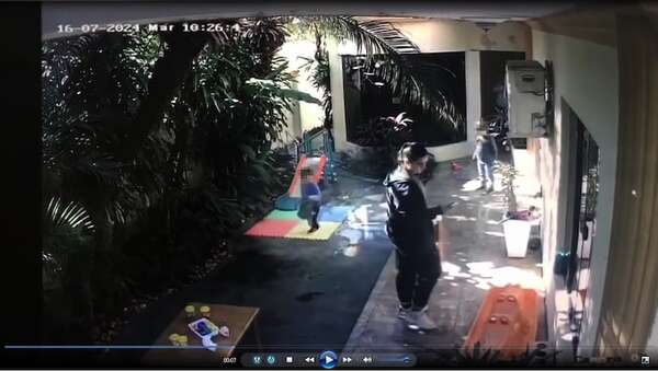 Así fueron los últimos minutos del niño ahogado en una guardería de Asunción - Policiales - ABC Color
