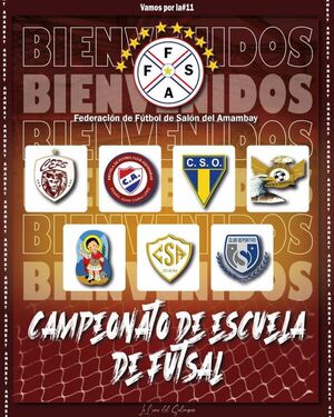 Se viene el Campeonato de Fútbol de Salón de Escuelas en Amambay