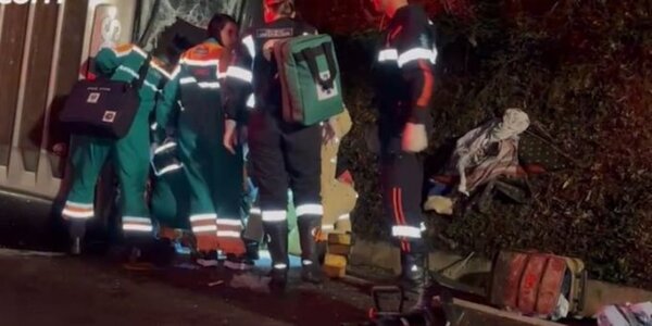 Camionero paraguayo en estado grave tras vuelco de camión en Brasil