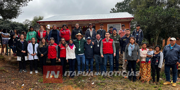 SE REALIZÓ DÍA DE SERVICIO DEL MINISTERIO DE LA NIÑEZ Y LA ADOLESCENCIA EN LA COMUNIDAD INDÍGENA GUAVIRAMÍ - Itapúa Noticias