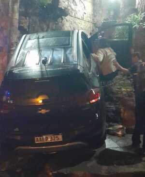 Aprehenden a conductora tras protagonizar accidente - San Lorenzo Hoy