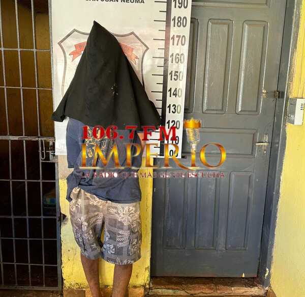 Joven de 19 años es detenido con televisor hurtado - Radio Imperio 106.7 FM