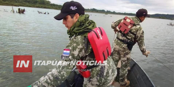 HALLARON EL CUERPO DEL PESCADOR DESAPARECIDO EN OBLIGADO - Itapúa Noticias