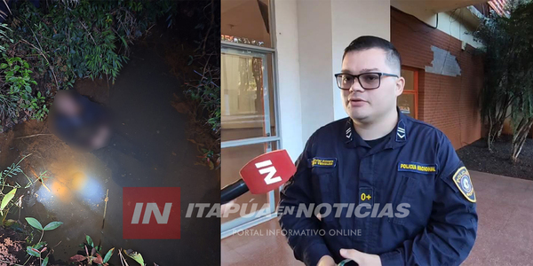 HOMBRE QUE FUE HALLADO SIN VIDA EN GRAL. ARTIGAS HABRÍA RESBALADO Y CAÍDO AL ARROYO - Itapúa Noticias