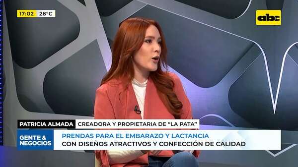 Video: prendas para el embarazo y lactancia, con diseños atractivos y confección de calidad - Gente & Negocios - ABC Color